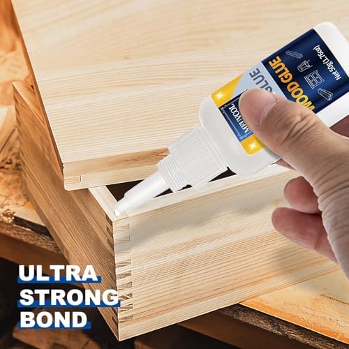 Extra Strong Wood Glue - 100g Fast Drying Super Glue for Heavy Duty Furniture & Garden, Clear, DIY & Crafts - Image 5