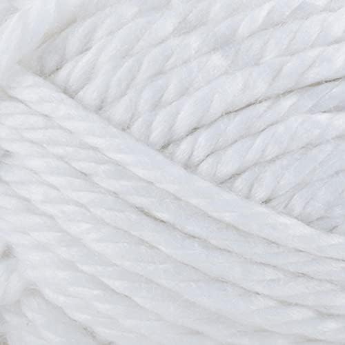 Lion Brand Yarn Hometown Bonus Bundle Yarn, New York White, 1 Pack - Image 3